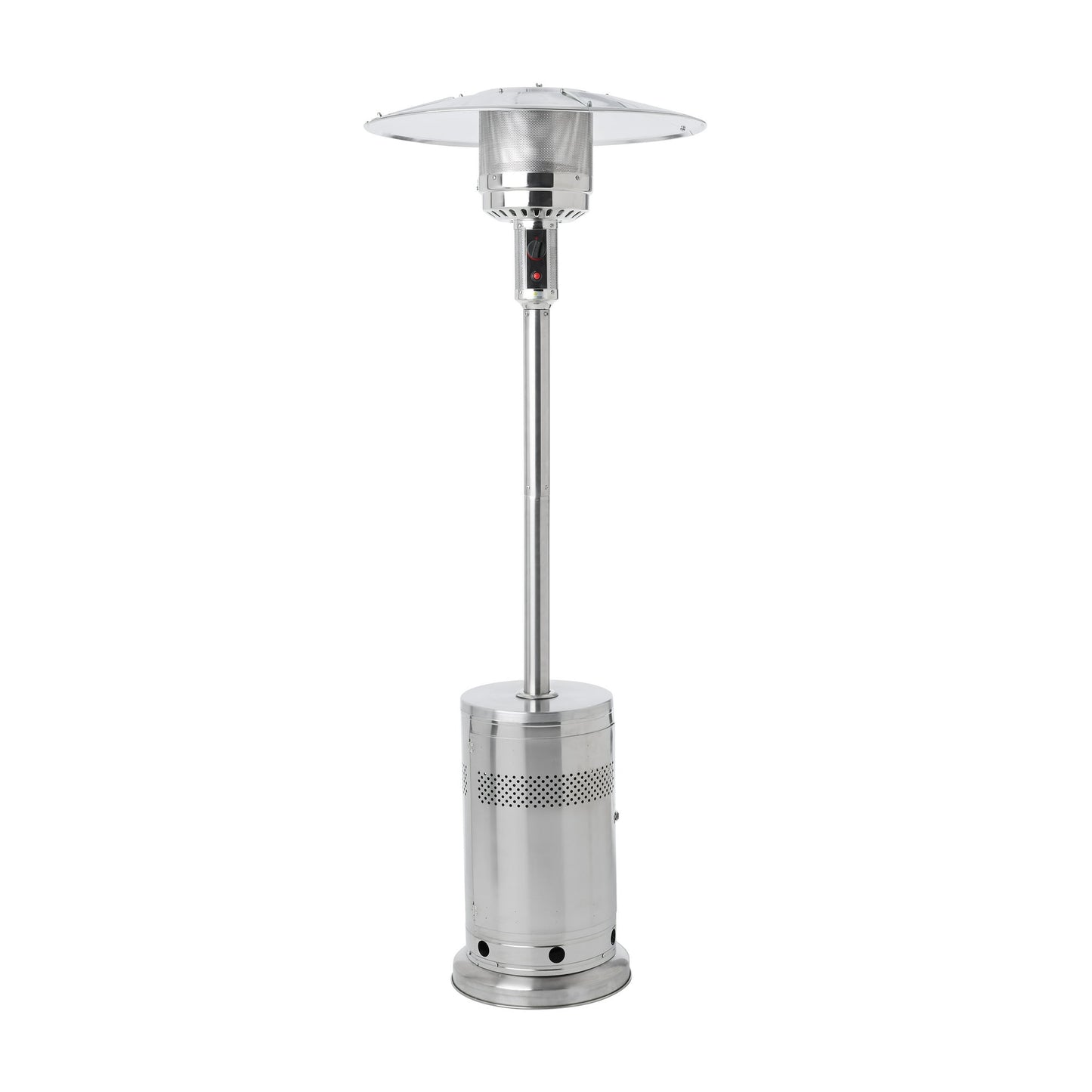 Mushroom Gas Patio Heater - Silver