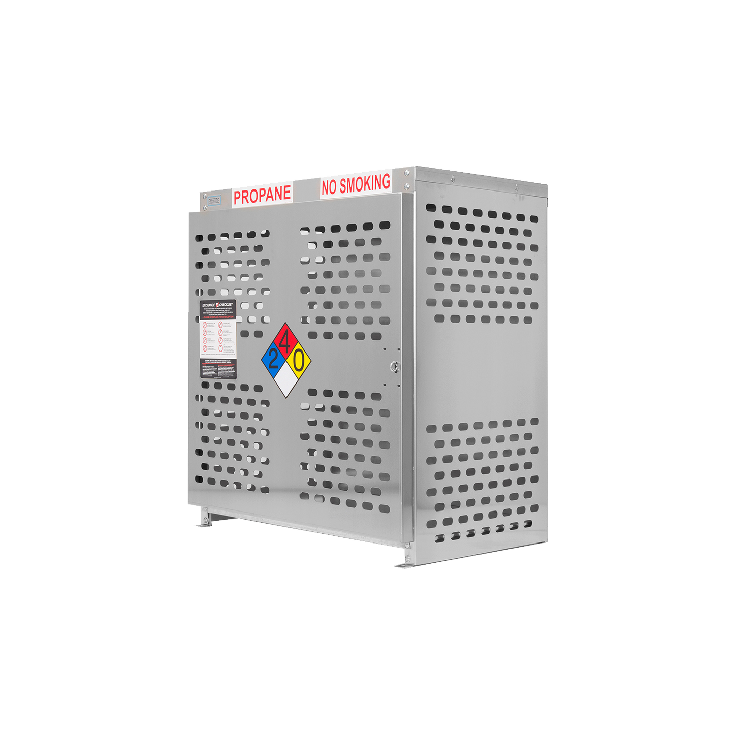 8-Tank Propane Storage Cage (For 20 Lb Tanks)