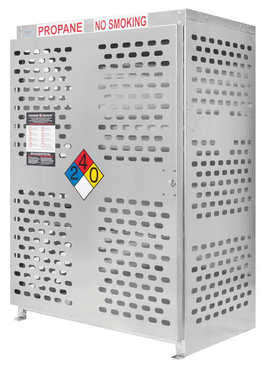 18-Tank Propane Storage Cage (For 20 Lb Tanks)