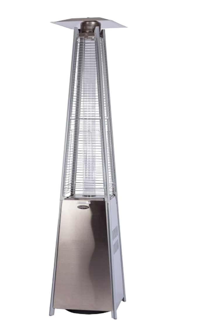 Pyramid Gas Patio Heater - Silver