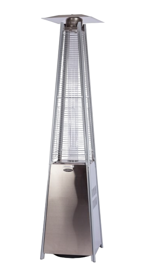 Pyramid Gas Patio Heater - Silver